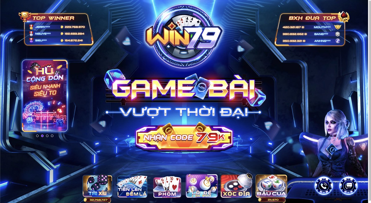 Win79 – Cổng Game Đổi Thưởng Online Uy Tín Việt Nam 2024